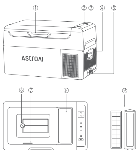 ASTROAI-G22-12-Volt-Car-Refrigerator-FIG-1