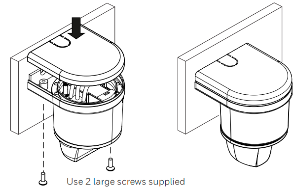 Honeywell-LSHDWMK-Wall-Mounting-Kit-FIG-9