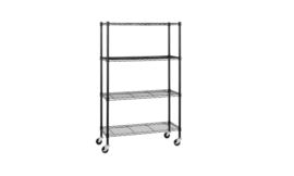 Amazon Basics 4-Shelf Adjustable, Heavy Duty Storage Shelving Unit User Manual
