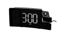 Amazon Basics Rectangular Projection Alarm Clock User Guide