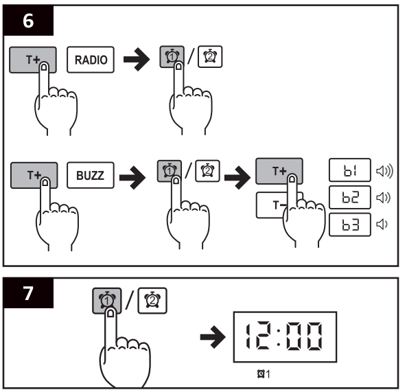 Amazon-Basics-Rectangular-Projection-Alarm-Clock-FIG-5