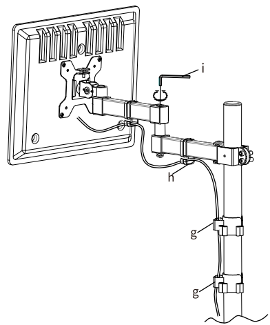 Bracwiser-MD7821-Single-Fully-Adjustable-Standing-Height-Monitor-Arm-Stand-Mount-FIG-14