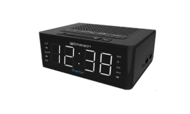 Emerson CKSW0555 Smartset Wireless Charging Alarm Clock Radio User Manual