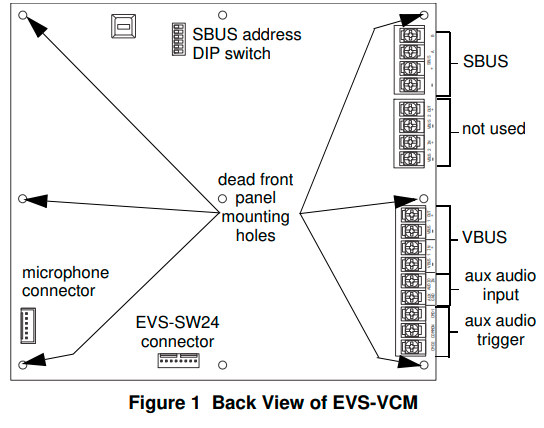 Honeywell-EVS-VCM-Voice-Control-Module-FIG-1