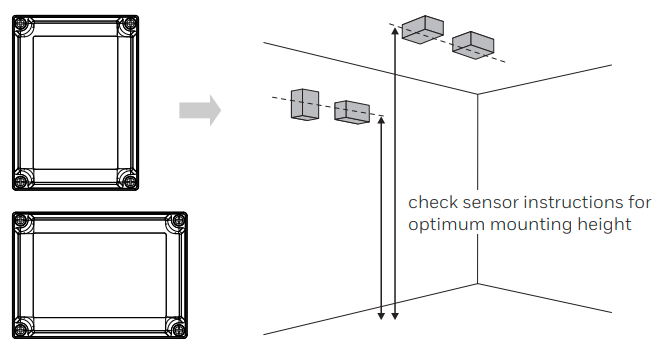 Honeywell LRDWMK Wall Mounting Kit-FIG-1