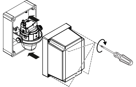 Honeywell LRDWMK Wall Mounting Kit-FIG-13