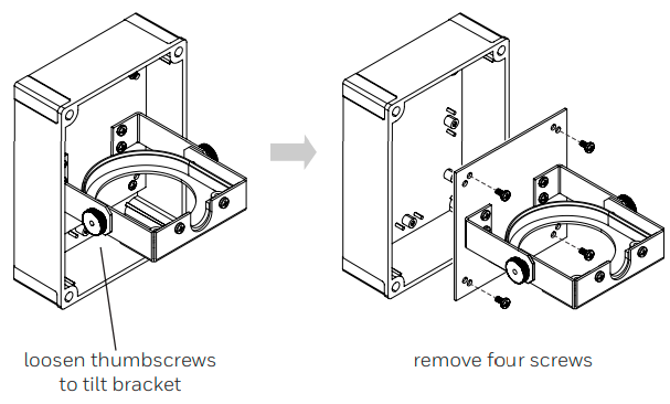 Honeywell LRDWMK Wall Mounting Kit-FIG-3