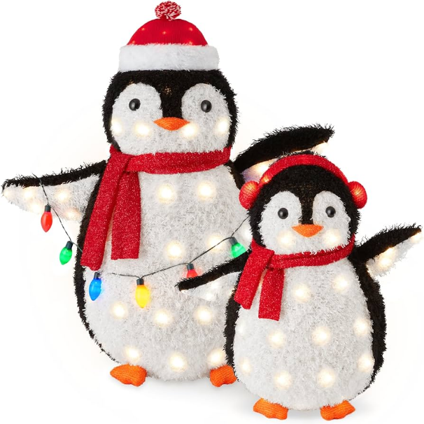 Best-choice-products-SKY6890-2-Piece-Lighted-Penguin-Family-product