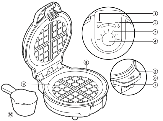 Chefman-Anti-Overflow-Belgian-Waffle-Maker-fig-1