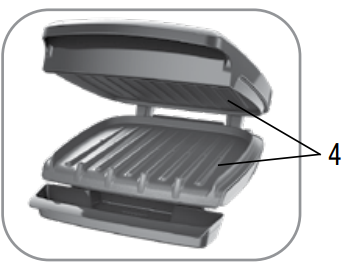 George-Foreman-GR340FB-4-Serving-Grill-and-Panini -Press-fig-2