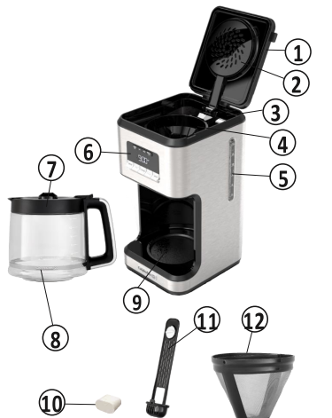 Calphalon 14 Cups-Programmable-Coffee-Maker-fig-1